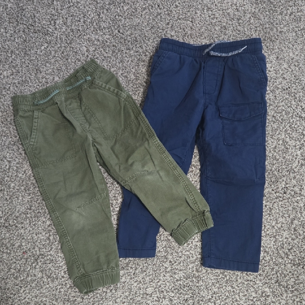 OshKosh B'gosh Green and Blue Kids Joggers